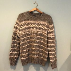 J CREW men’s large holiday sweater